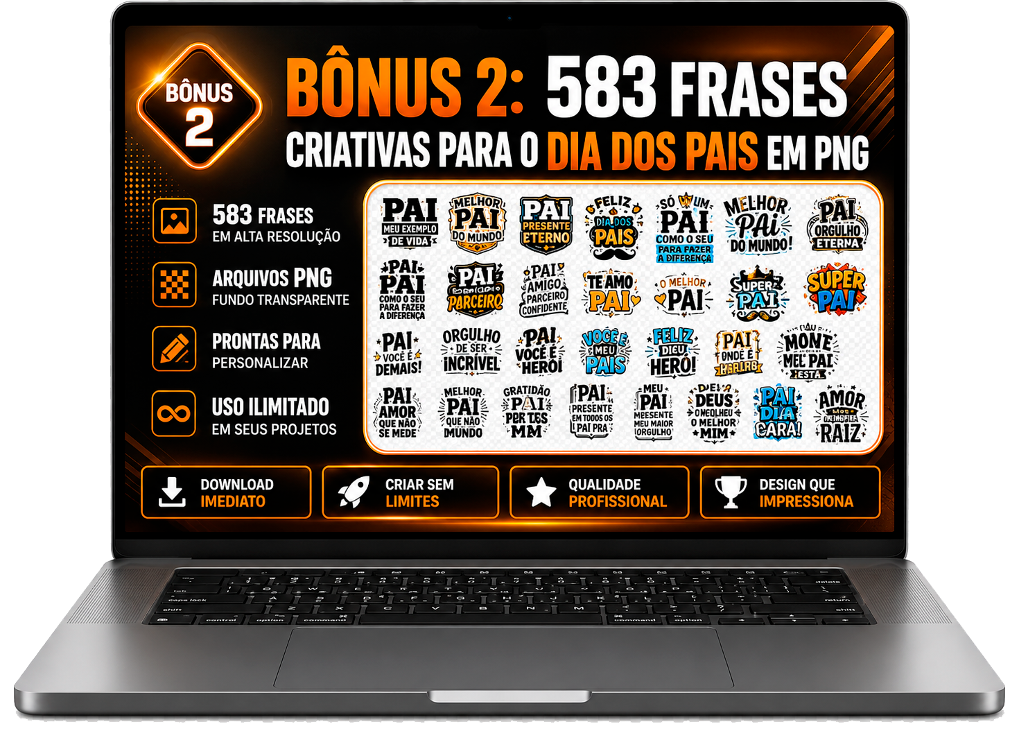 Bônus 2: 583 Frases Criativas para o Dia dos Pais em PNG