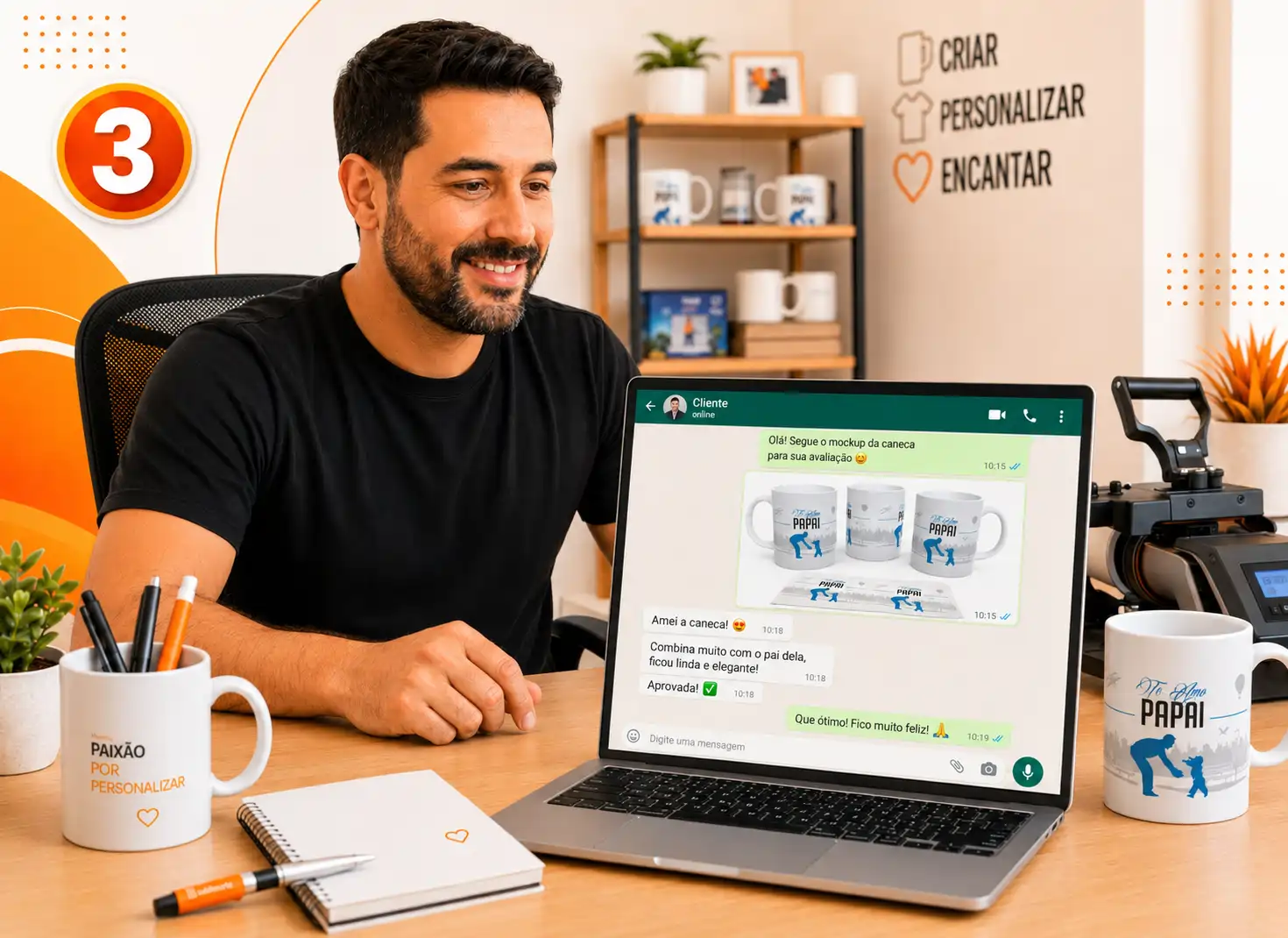 Passo 3: Divulgue seu catálogo e comece a vender